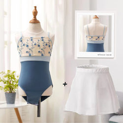 Ballet Practice Clothes, Aerial Dance Suits, New Practice Clothes, Dance Clothes, Children's Gymnastics Clothes, Embroidered Summer Clothes