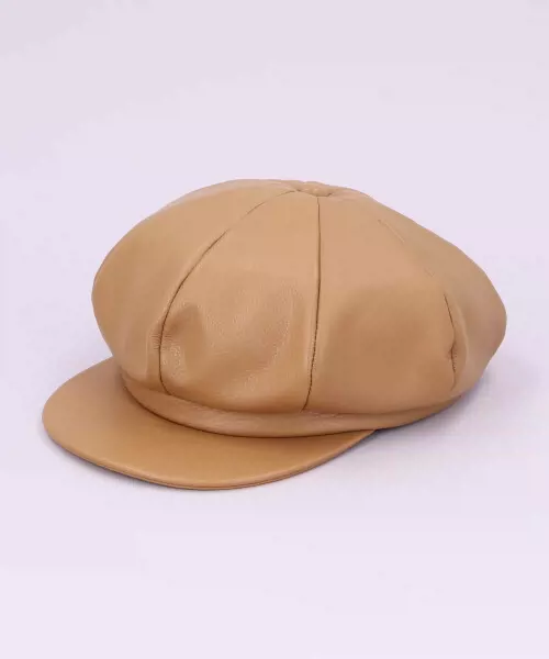 ZKN02397 贝雷帽CA4LA皮质报童帽唐嫣同款八角鸭舌帽-Taobao