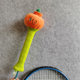 Halloween pumpkin badminton racket handle cover protective cover feather racket handle cover high elastic universal badminton pendant