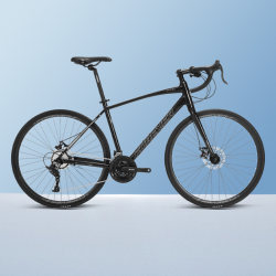 Permanent Road Bike Urban Commuter Bike Ultra-Light Variable Speed Flat Handlebar Road Bike Retro Male Adult Mobility Bicycle