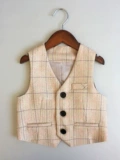 Детский костюм, жилет, осеннее платье для мальчиков, подарок на день рождения