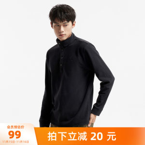 
Camel Men's Outdoor Fleece Jacket Men's Mountaineering Thickened Versatile Polar Fleece Hiking Winter Bottoming Shirt Top