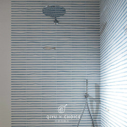 Blue Wall Tiles, Small Fish Pattern Tiles, Kitchen, Children's Bathroom Tiles, Toilet Art Decoration Background Wall, Imported Tiles