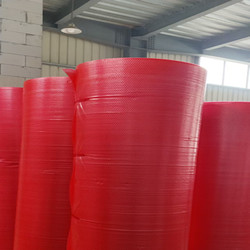 Red Anti-Static Bubble Wrap Foam Paper Thickened Shockproof Courier Packing Bag Foam Pad Packaging Film 100m /Roll