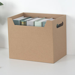 Picture Book Storage Box, Desktop Bookshelf, Storage Box, Paper Textbook Stand, File Storage Basket, ins Style Boxes for Office Use