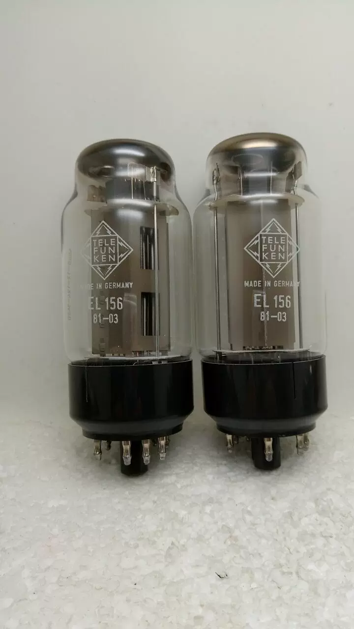 NishiTubes 様用　TELEFUNKEN EL156 真空管 6点セット NishiTubes 様用 TELEFUNKEN EL156 真空管 6点セット