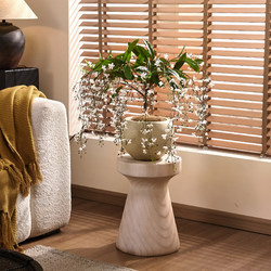 Artificial Green Plants Indoor Hanging Jasmine Fake Plants Trendy Fake Tree Potted Plants Desktop High-End Floral Art Artificial Flower Decoration