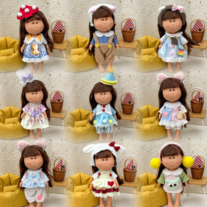 
Cabbage price Mia potato doll clothes 24cm Spanish mia doll dress up suit plush dress