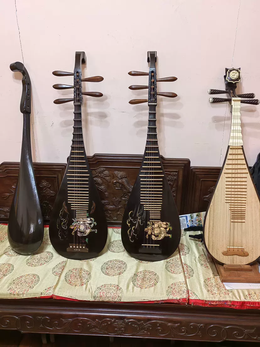 ⑲薩摩琵琶用 撥・黄楊（25.7cm）