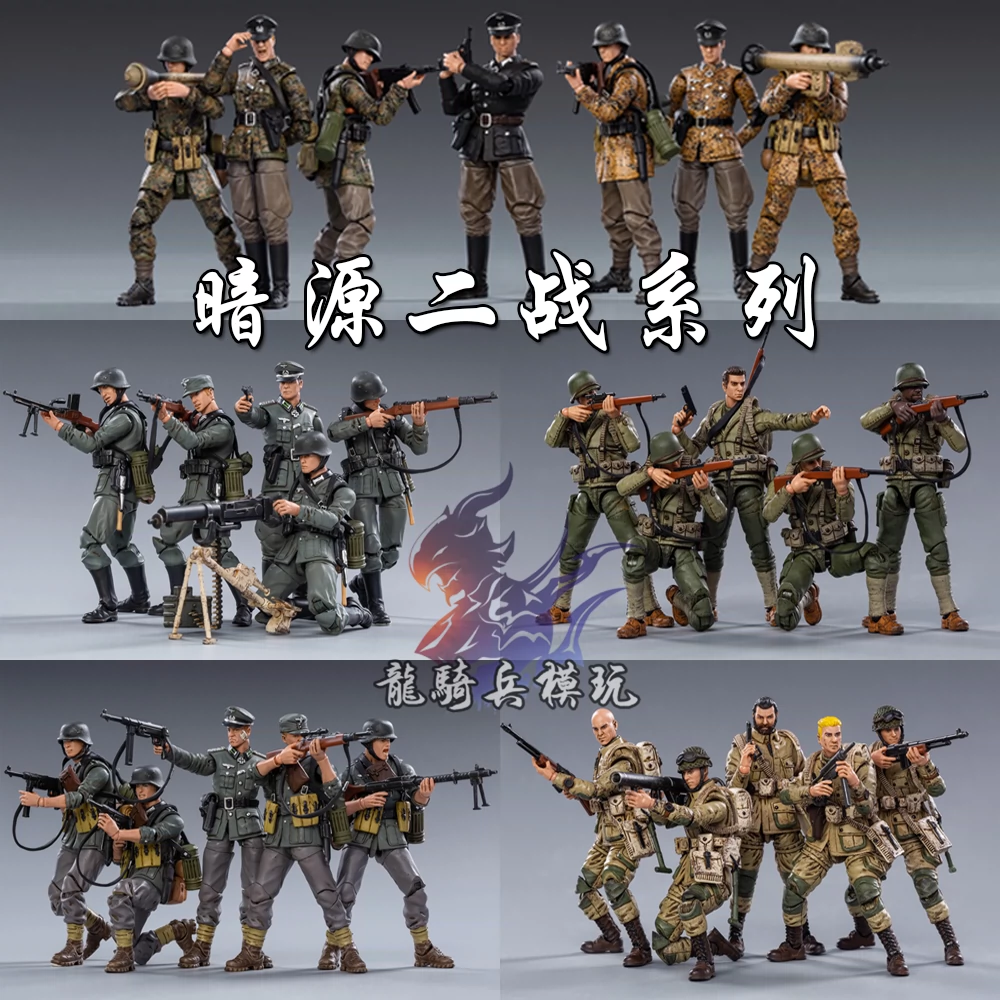 JOYTOY暗源流浪地球2聯合政府中國救援隊1/18可動外骨骼兵人周邊