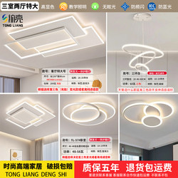 2026 Anti-Mosquito Side-Emitting Living Room Lamp Modern Simple and Elegant Led Ceiling Lamp Eye-Protection Lighting Fixtures Whole House Package