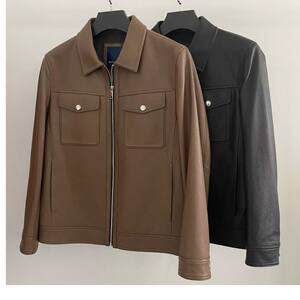 
Naweikaier dinghy 7900jk705 men's new autumn and winter 100% sheepskin leather coat jacket
