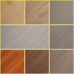 Chengdu Kunming Wood Flooring Manufacturer, Reinforced Composite, Wear-Resistant, Waterproof, Household Use, 12mm Bedroom, Environmentally Friendly, Gray, 8mm