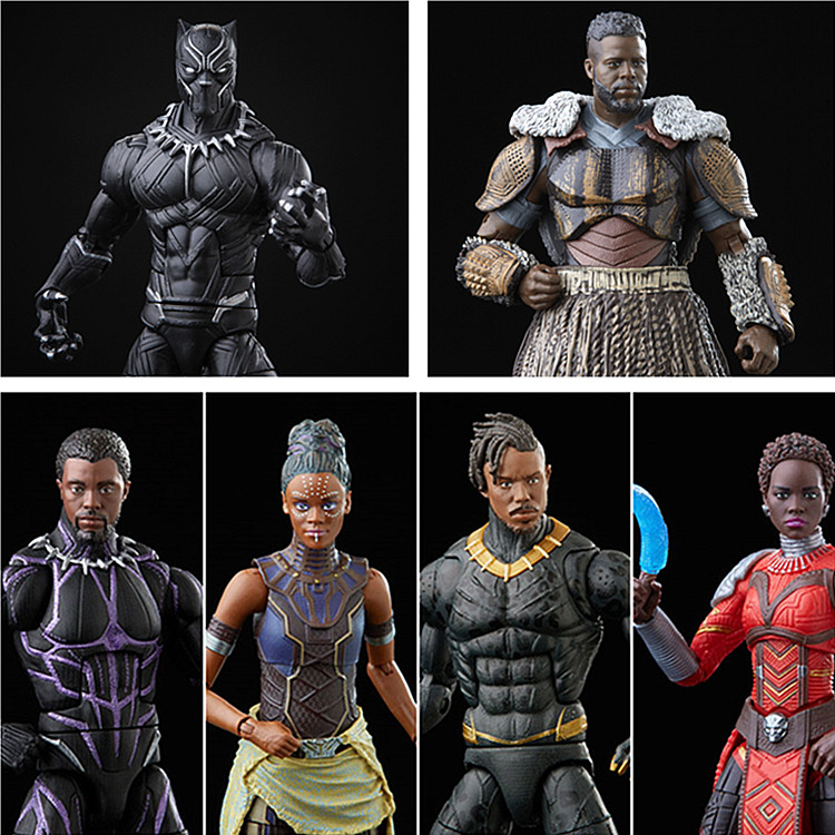 SPOT MARVEL LEGENDS BLACK PANTHER LEOPARD MBAKU NAGIYA SU RUI 6ġ  ڵ̵