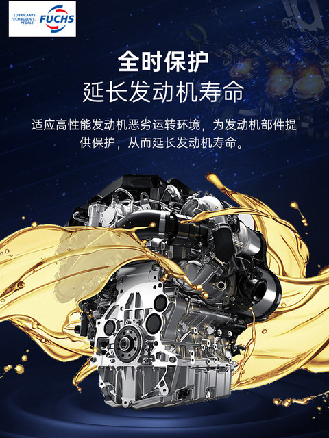 Dafu Home Foster Titan Full Series Full Synthetic Engine Oil 5W-40 Auto Lubricant SP Class 4L