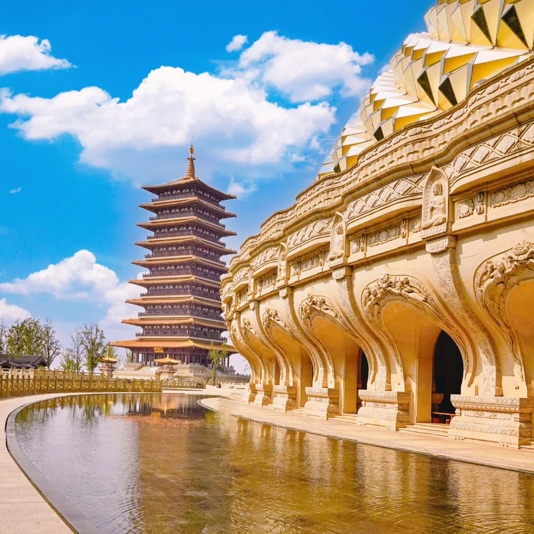 南京牛首山文化旅游区半日游可选上午下午场含门票耳麦南京南站接