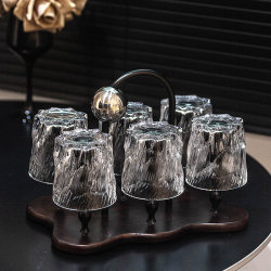 Cup Holder, Drinking Cup, Household Set, Glass Cup, Cup Storage Rack, Living Room Hospitality Whiskey Glass Holder