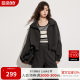 Basic House/Baijiahao Outdoor Sports Style Stand Collar Jacket Women's 2025 Spring American Casual Top