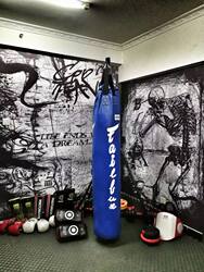 Thai-Style Hanging Punching Bag, Solid, for Adult Sanda and Boxing Training, Home Use, Professional, Fita Sandbag, Microfiber Leather