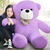 Purple teddy bear 