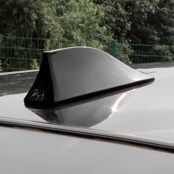 
Car modified radio signal antenna shark fin special antenna roof tail fin decorative antenna modification without punching