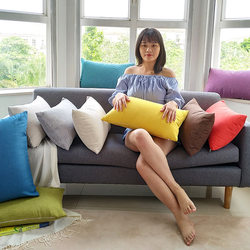 Rectangular Lumbar Pillow Cushion 30 Living Room Sofa Small Pillow 50 Guchen 60 Long Pillowcase Without Insert