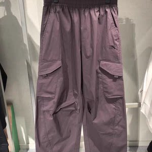 
Anta genuine female paratrooper overalls 2026 new summer lifestyle straight woven sports trousers 162628506