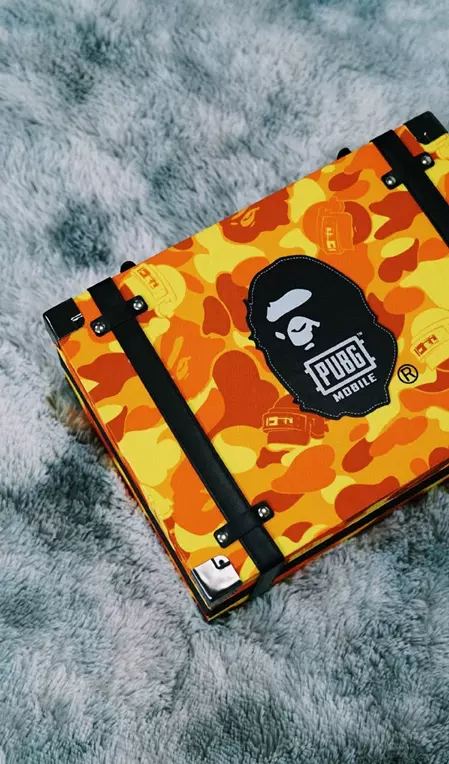 现货A BATHING APE x《PUBG MOBILE》联名超级限定吃鸡平底锅-Taobao