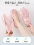 VEBLEN Croc Giày Nữ Chống Trơn Trượt Đế Dày Y Tá Giày Sandal Mùa Hè Ngoài Dép Bao Đầu Đế Mềm Jelly Giày Đi Biển 