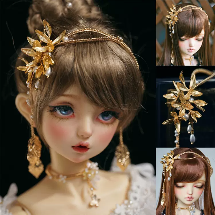 听秋发箍饰品bjd 首饰3分sd17 sdgr sd10 dd volks sd13
