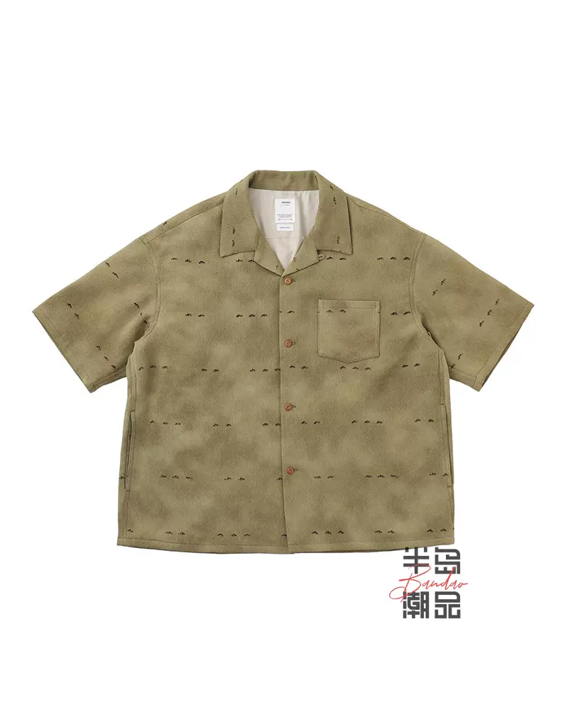 visvim WALLIS SHIRT 物足りなかっ S/S IRIS (MAWATA)