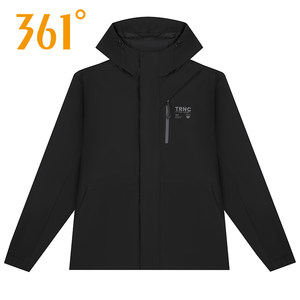 
361 Sports Windbreaker Men's 2026 Spring New Three-in-One Velvet Lined Outdoor Charge Jacket 552444607