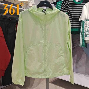 
361 Sports Windbreaker Women 2026 Summer New Women's Hooded Sun Protection Clothing Casual Running Top 562522681