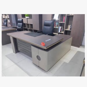 
Desk LDE3 series desk B-3718 staff desk simple modern office work station 1800*1600*750mm