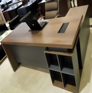 
Desk LDE2 Gemei Desk B-2183 Manager Desk Simple Modern Office Desk 1800*1600*750mm