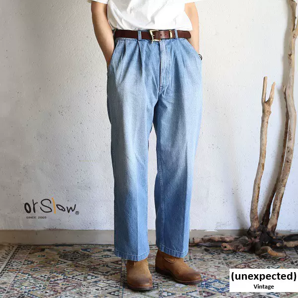 orslow two tuck denim