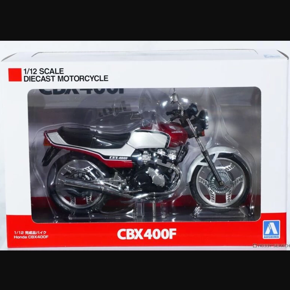 アオシマ CBX400F 1/12 完成品 アオシマ ホンダ CBX400F 赤ソリ