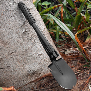 
Multifunctional engineer shovel folding camping outdoor portable household shovel gardening tool gift