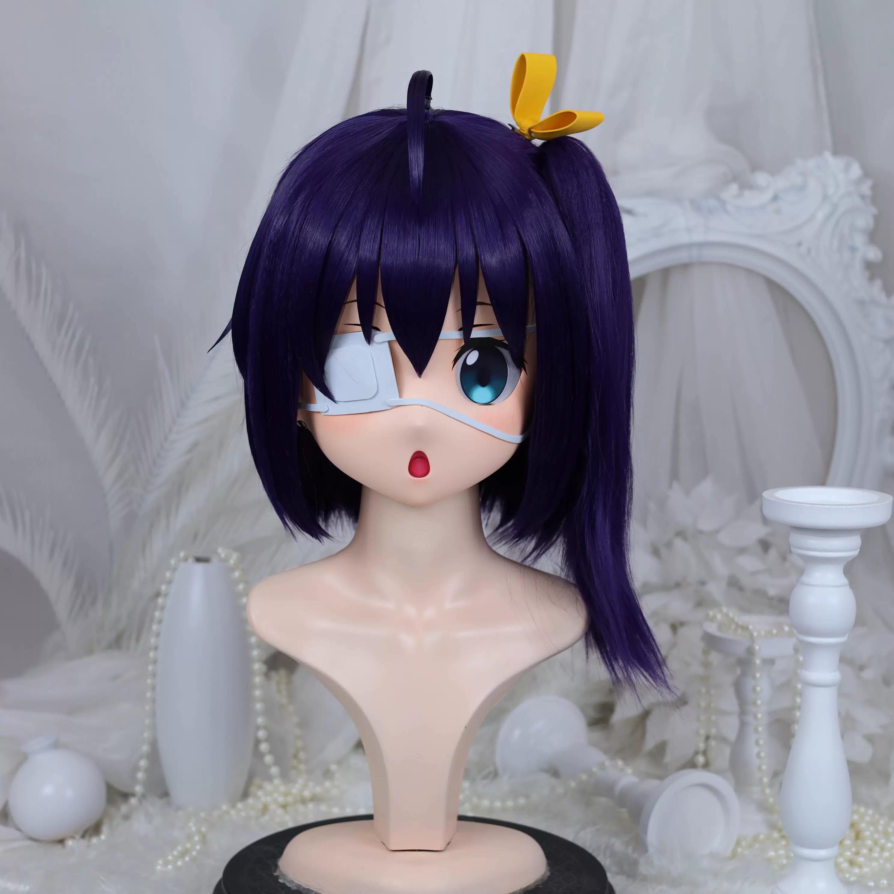 即納 小鳥遊六花 全頭面 着ぐるみ マスク コスプレ コスチューム 中二