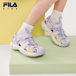 
FILA KIDS FILA children's shoes children's sandals 2026 summer new boys and girls Velcro cat claw shoes