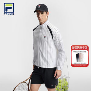 
FILA SETTANTA Victory Jacket Fila Official Men's Jacket 26 Summer New Tennis Sports Stand Collar Top