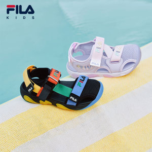 
FILA KIDS FILA children's shoes for boys and girls Velcro flashing shoes 2026 summer new children's sandals