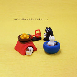 Japanese-Style Zakka Cat House Dollhouse Creative Photography Props Miniature Resin Ornaments Gifts