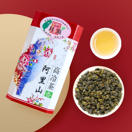 台湾阿里山茶 金萱烏龍茶 缶詰 香り 300g