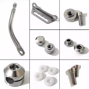 Motorcycle electric vehicle windshield plate high definition thickened plexiglass windshield bracket accessories loose shot link