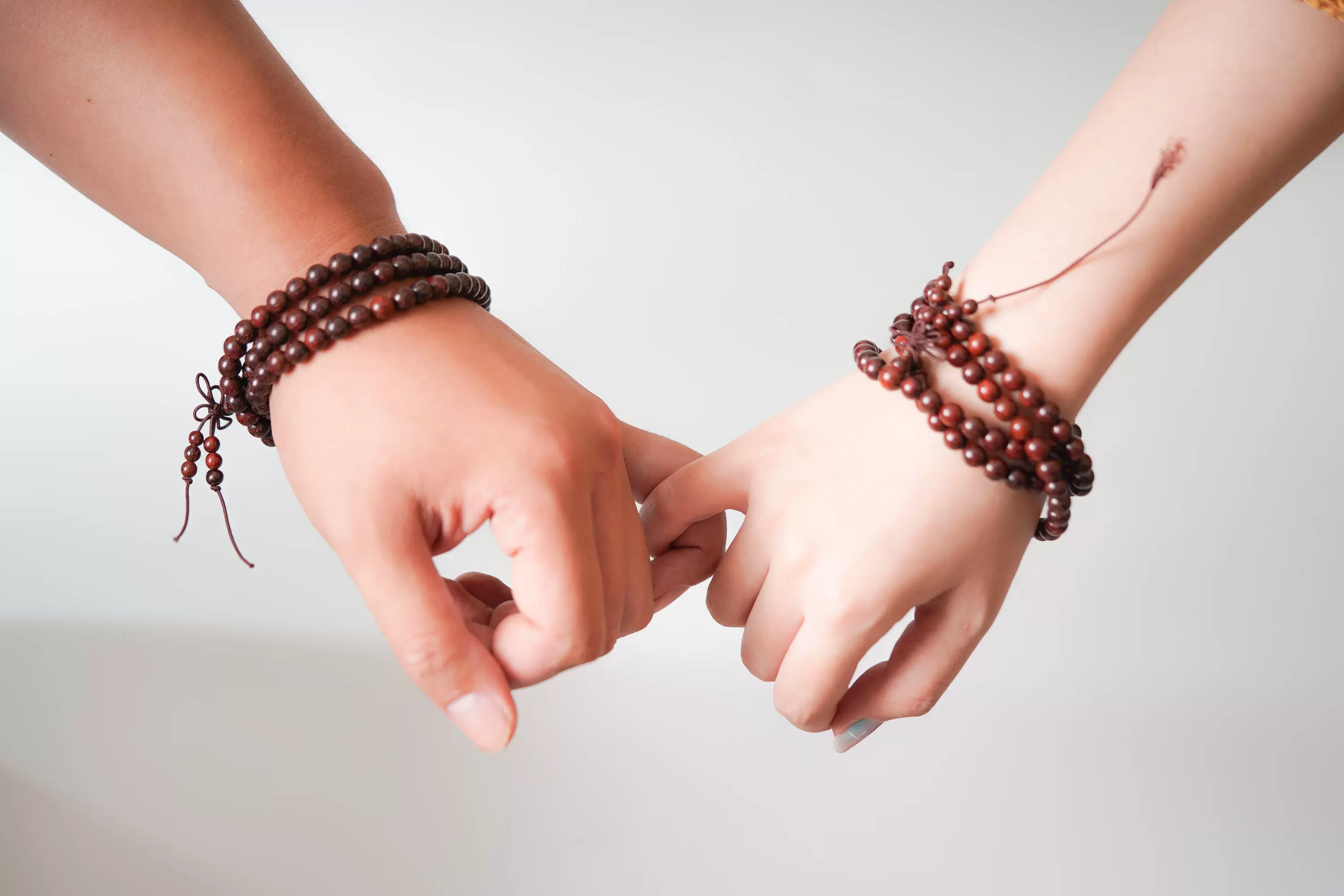 秀盛堂印度小叶紫檀原生老料7mm男女手串手链配饰项链细腻