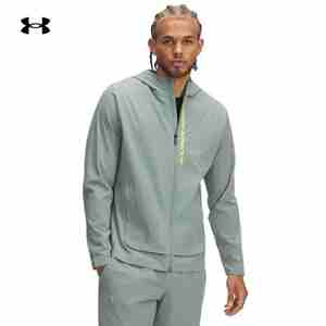
25 New Under Armor UA Men's Soft Jacket Out The Storm Running Sports Jacket 1376794