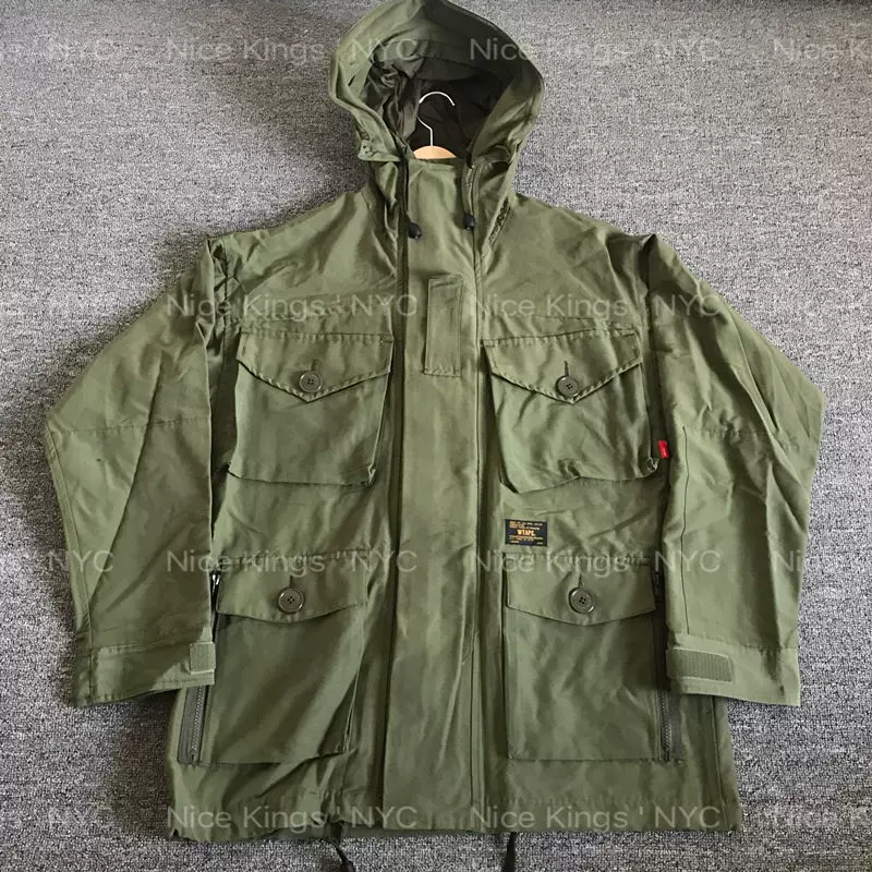 現貨】WTAPS PARASMOCK/JACKET.NYCO.60/40 連帽夾克16AW-Taobao