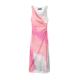 ZA 2024 autumn new products women's clothing sleeveless contrasting color Midi long dress 8346201 330
