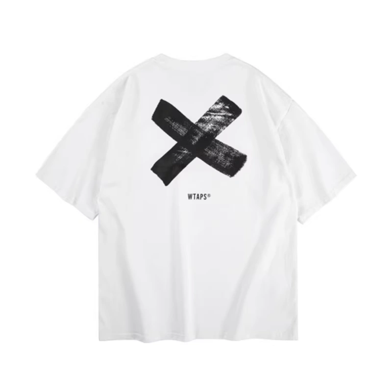 WTAPS MMXX SPOT TEE23ss经典交叉余文乐同款短袖重磅休闲男女T恤-Taobao